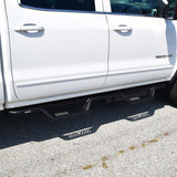 Westin 04-13 Chevrolet Silverado Outlaw Drop Nerf Step Bar - Textured Black - 20-11955