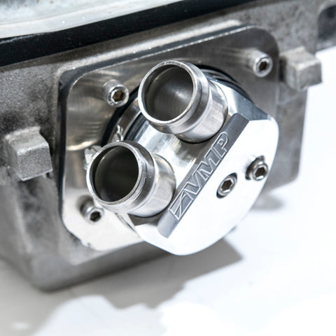 VMP Performance 1in Ford Mustang Cobra Engineering High-Flow Water Manifold - VMP-SUC061