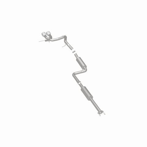MagnaFlow 13 Ford Focus 2.0L Turbocharged ST Dual Center Rear Exit Stainless Cat Back Perf Exhaust - 15155
