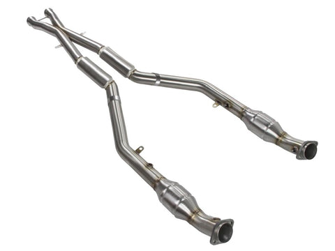 AFE 08-13 BMW(E90/92/93) MACH Force XP 304 Stainless Steel V8 4.0L w/ Cat & Resonator - 49-36321-1