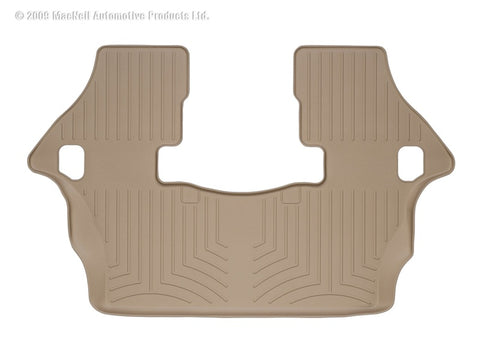 WeatherTech 04+ Nissan Armada Rear FloorLiner - Tan - 450193