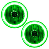 Oracle Lighting 07-09 Jeep Compass Pre-Assembled LED Halo Fog Lights -Green - 7066-004