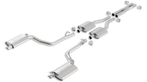 Borla 11-14 Dodge Charger R/T / 11-14 Chrysler 300 C 5.7L V8 AT/MT S-Type SS Catback Exhaust - 140443