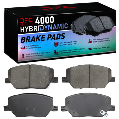DFC 15-26 Jeep Renegade Front 4000 Hybridynamic Brake Pads - 4000-1811-00