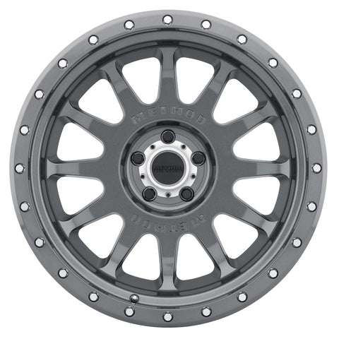 Method MR605 NV 20x10 -24mm Offset 5x5.5 108mm CB Gloss Titanium Wheel - MR60521055824N