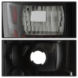 xTune Dodge Ram 1500/2500/3500 94-01 Euro Style Tail Lights Black ALT-ON-DRAM94-BK - 5012753