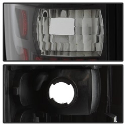 xTune Dodge Ram 1500/2500/3500 94-01 Euro Style Tail Lights Black ALT-ON-DRAM94-BK - 5012753