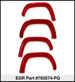 EGR 2018 Ford F150 Bolt-On Look Color Match Fender Flares - Set - Race Red - 793574-PQ