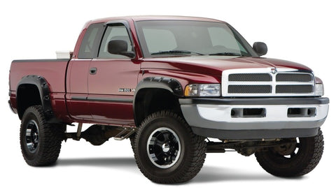 Bushwacker 94-01 Dodge Ram 1500 Fleetside Pocket Style Flares 4pc 78.0/96.0in Bed - Black - 50908-02