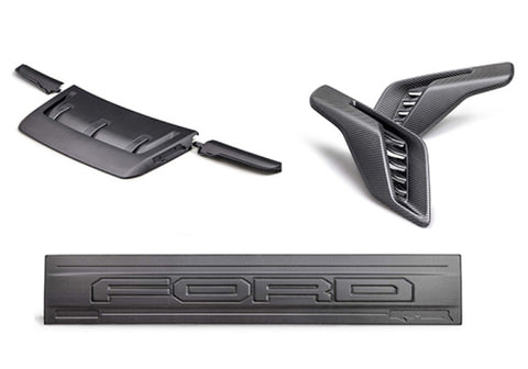 Ford Racing 21-24 F-150 Raptor Carbon Fiber Appearance Kit - Matte - M-16600K-FM