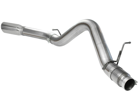 aFe MACHForce XP Exhaust 5in DPF-Back SS 11-13 GM Diesel Trucks V8-6.6L (td) (LML) (Pol Tip) - 49-44041-P