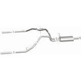 Magnaflow 09-13 Dodge Ram 1500 V6 3.6L Dual Spilt Rear Exit Polished Stainless C/B Perf Exhaust - 15249