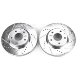 Power Stop 14-18 Mazda 3 Front Evolution Drilled & Slotted Rotors - Pair - JBR1598XPR