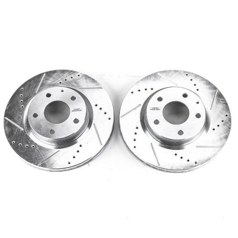 Power Stop 14-18 Mazda 3 Front Evolution Drilled & Slotted Rotors - Pair - JBR1598XPR