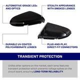 Form Lighting 2009 Ram LED Mirror Lights Corner (Pair) - FL0034