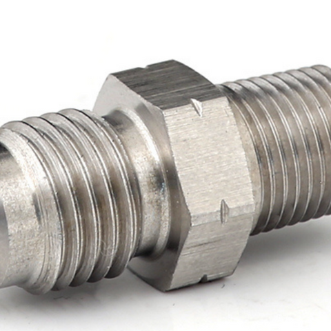 GFB 1/8in BSPT Male to -4AN Male Flare (Stainless Steel) - 3847