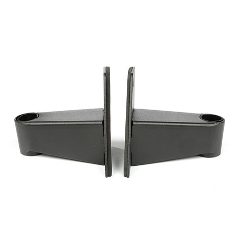 Rugged Ridge 07-18 Jeep Wrangler JK Textured Black Mirror Relocation Brackets - 11025.07