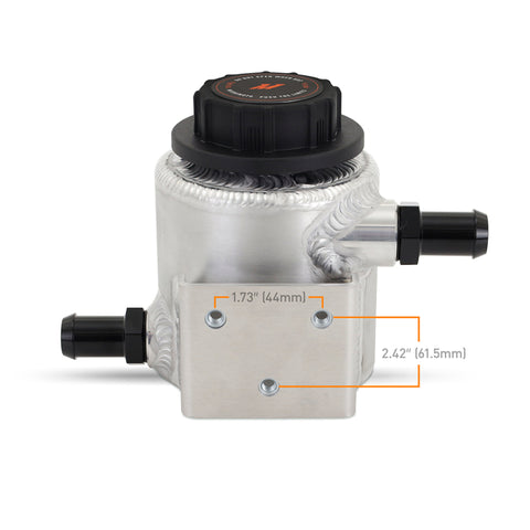 Mishimoto Universal Aluminum Coolant Expansion Tank - Brushed - MMRT-EXP-TRDB