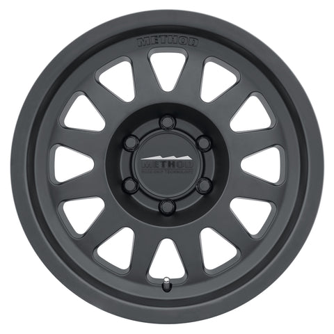 Method MR704 17x8.5 0mm Offset 8x170 130.81mm CB Matte Black Wheel - MR70478587500