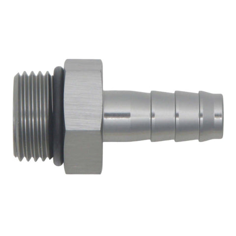 DeatschWerks 8AN ORB Male To 3/8in. Male Triple Barb Fitting (Incl. O-Ring) - 6-02-0507
