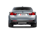 Akrapovic 16-17 BMW 340i (F30 F31) Evolution Line Cat Back (SS) w/ Carbon Tips (Req. Link Pipe) - MTP-BM/SS/2H