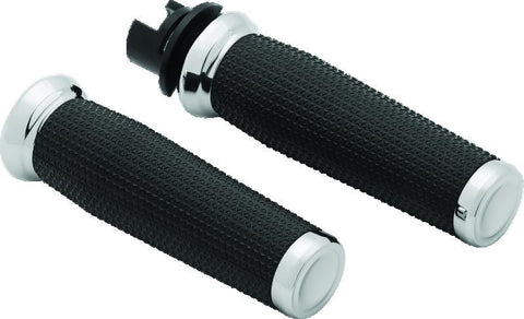 Kuryakyn Thresher Grips 14-17 Indian Models Chrome - 5944