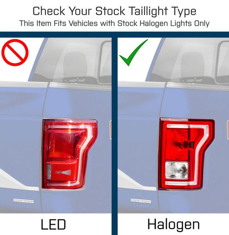 Raxiom 15-17 Ford F-150 LED Tail Lights w/ SEQL Turn Signals- Blk Housing (Clear Lens) - T544625