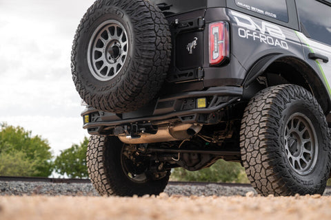 DV8 Offroad 2021-2025 Ford Bronco Rear Tube Bumper - RBBR-08