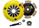 ACT 1990 Honda Civic HD/Race Rigid 6 Pad Clutch Kit - HW4-HDR6