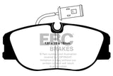 EBC 91-95 Alfa Romeo 164 2.0 Turbo Redstuff Front Brake Pads - DP3733/3C