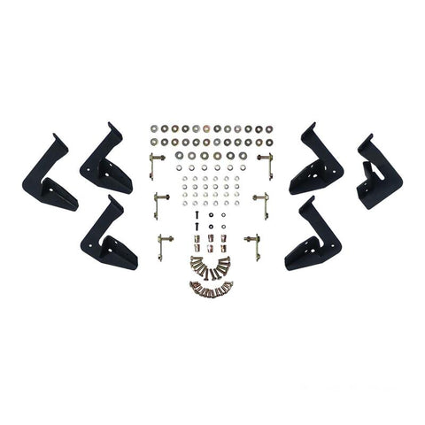Westin 10-17 Toyota 4Runner Trail Edition (Excl. Ltd) HDX Stainless Drop Nerf Step Bars - Tex. Blk - 56-138352