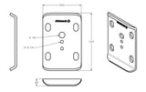 Ridetech U-Bolt Plate for 3in Axle Tube - 90000041