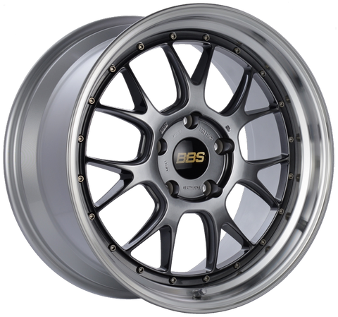 BBS LM-R 19x9.5 5x130 ET40 CB71.6 Diamond Black Center Diamond Cut Lip Wheel - LM311DBPK