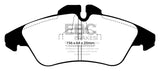 EBC 03-05 Dodge Sprinter 2500 Bosch Rear Greenstuff Front Brake Pads - DP61071