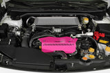 PERRIN 2022+ Subaru WRX Pulley Cover - Hyper Pink - PSP-ENG-153HP