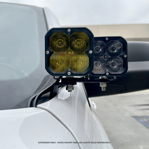 Go Rhino Universal XE Hood Hinge Cube Light Mount - 732400T