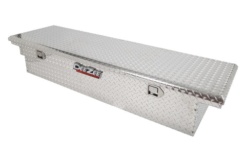Deezee Universal Tool Box - Red Crossover - Single Lid BT Alum - DZ 8170L