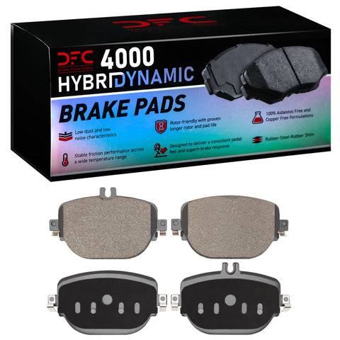 DFC 17-26 Mercedes-Benz Glc63 AMG S Rear 4000 Hybridynamic Brake Pads - 4000-2193-00