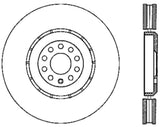 StopTech 04-06 Audi TT Quattro / 04 VW Golf R32 AWD Drilled Right Front Rotor - 128.33093R