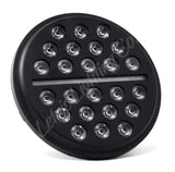 Letric Lighting 7in Led Buck-Shot Headlight Blk - LLC-ILHC-7B