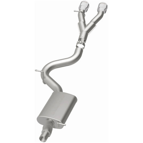 MagnaFlow 12-13 VW Golf L4 2.0L Turbocharged Dual Center Rear Exit Stainless Cat Back Perf Exhaust - 15156