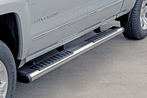 Dee Zee 99-23 Chevrolet/GMC/Dodge/Ford Full Size Truck Tubes - 6In Oval - Stainless Steel (RegCab) - DZ16103