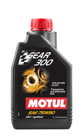 Motul 1L Transmission GEAR 300 75W90 - Synthetic Ester - 105777