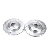Power Stop 05-09 Land Rover LR3 Front Evolution Drilled & Slotted Rotors - Pair - EBR806XPR