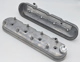 Granatelli 96-22 GM LS Tall Valve Cover w/Integral Angled Coil Mounts - Cast Finish - 640360
