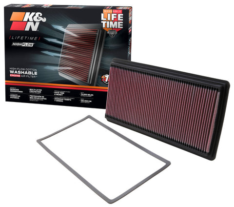 K&N Replacement Air Filter CHEVY CAMARO 3.8/5.7L 98-07, PONTIAC FIREBIRD 3.8/5.7L 98-02 - 33-2118