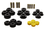 Energy Suspension 97-06 Jeep Wrangler TJ Blk Rear Control Arm Bushings (Must reuse OEM Outer Shells - 2.3107G