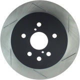 StopTech Power Slot 06-09 Lexus GS Series / 06-10 IS350 Rear Left Slotted Rotor - 126.44141SL