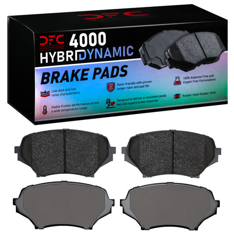 DFC 06-15 Mazda Miata Front 4000 HybriDynamics Brake Pads - 4000-1179-00