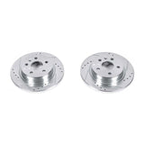 Power Stop 13-19 Buick Encore Rear Evolution Drilled & Slotted Rotors - Pair - AR82144XPR